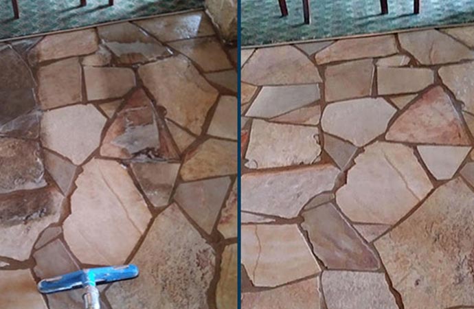 Natural Stone Cleaning in Sacramento, CA by The Carpet Specialists